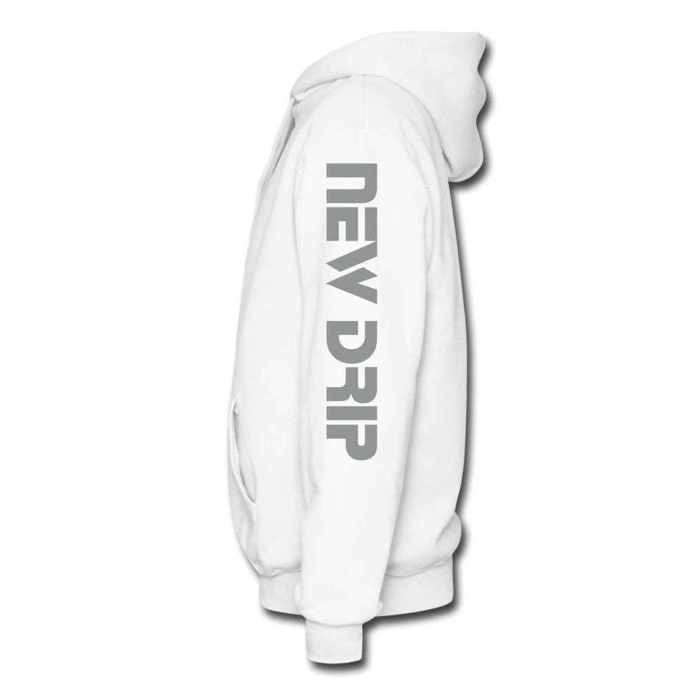 New Drip Classic White Hoodie - Deluxe Edition