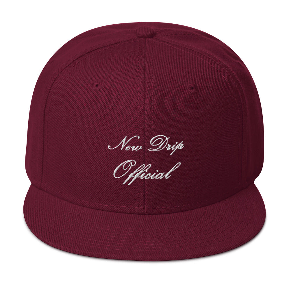 New Drip Official Paris Snapback