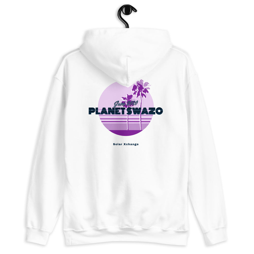 Planet Swazo White Hoodie