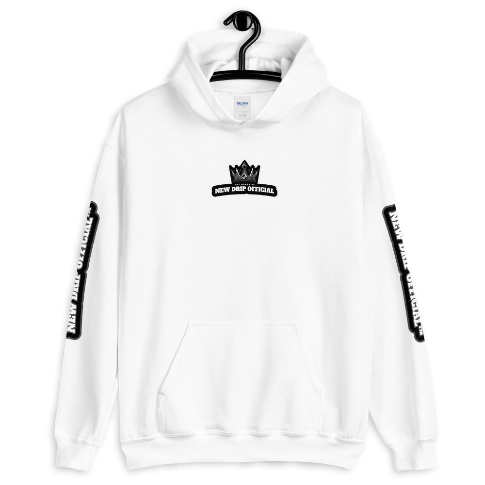 New Drip Official™ Back Stone - Unisex White Hoodie