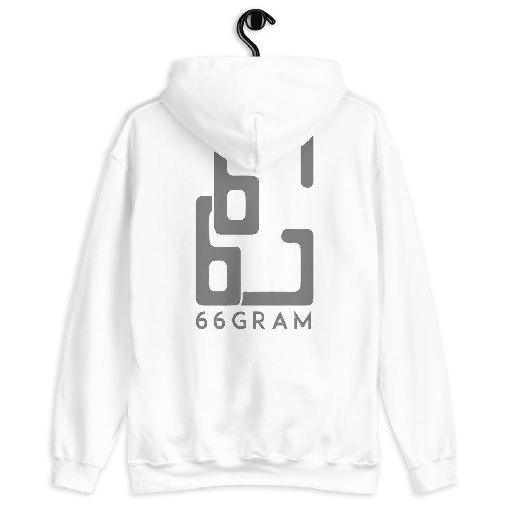 66 Gram White Hoodie